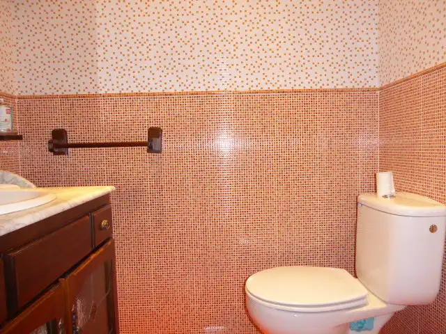 Badezimmer von Wohnung zur Miete in Málaga mit Klimaanlage, Terrasse und Möbliert