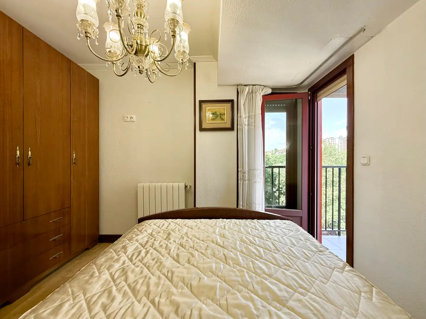 Schlafzimmer von Wohnung zum Verkauf in Donostia - San Sebastián  mit Heizung, Terrasse und Möbliert