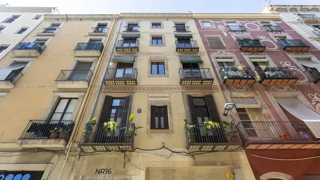 Vista exterior de Apartamento en venta en Barcelona con Aire acondicionado, Calefacción y Parquet