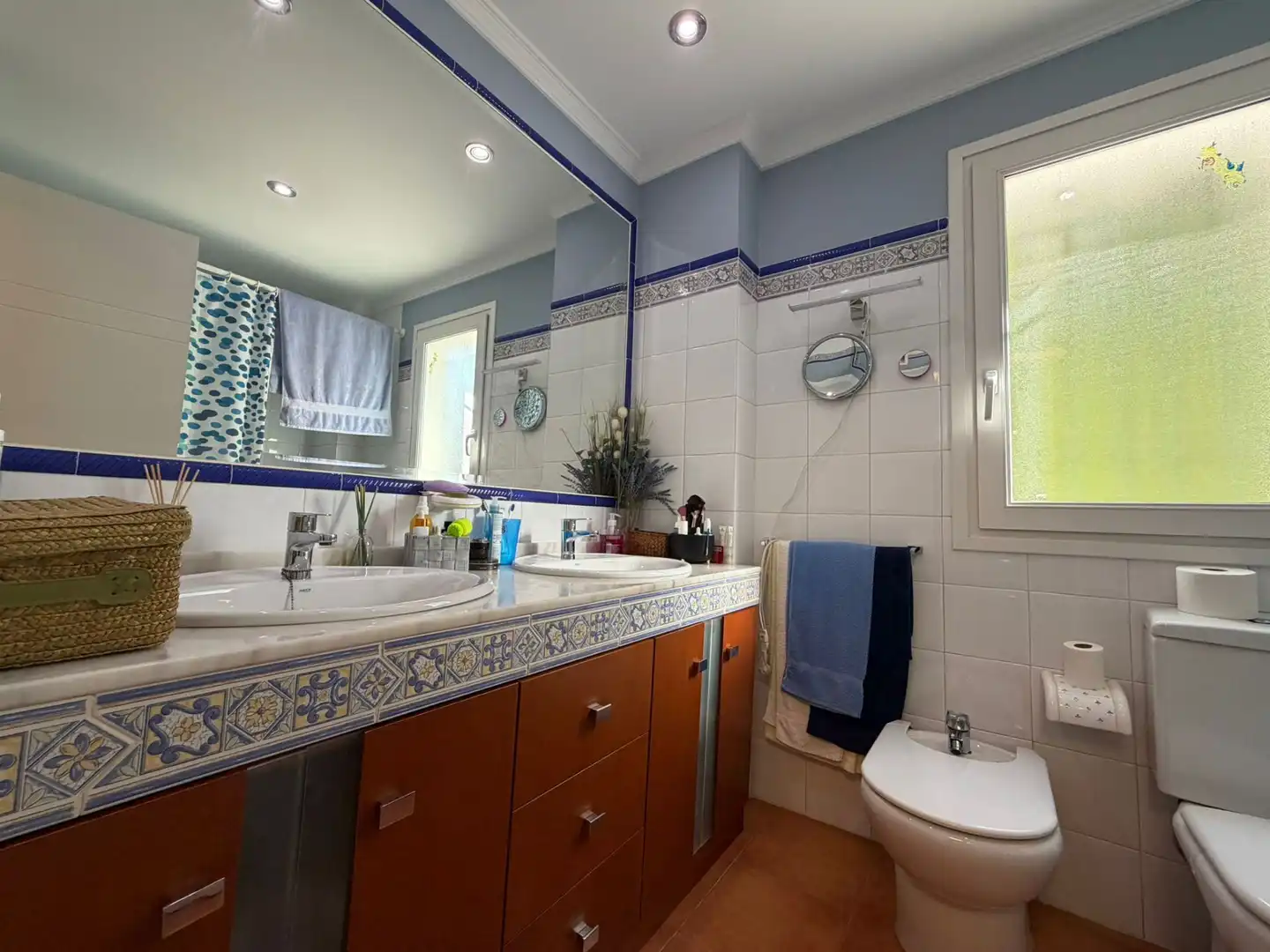 Baño de Casa o chalet en venta en Vélez-Málaga con Aire acondicionado, Calefacción y Terraza