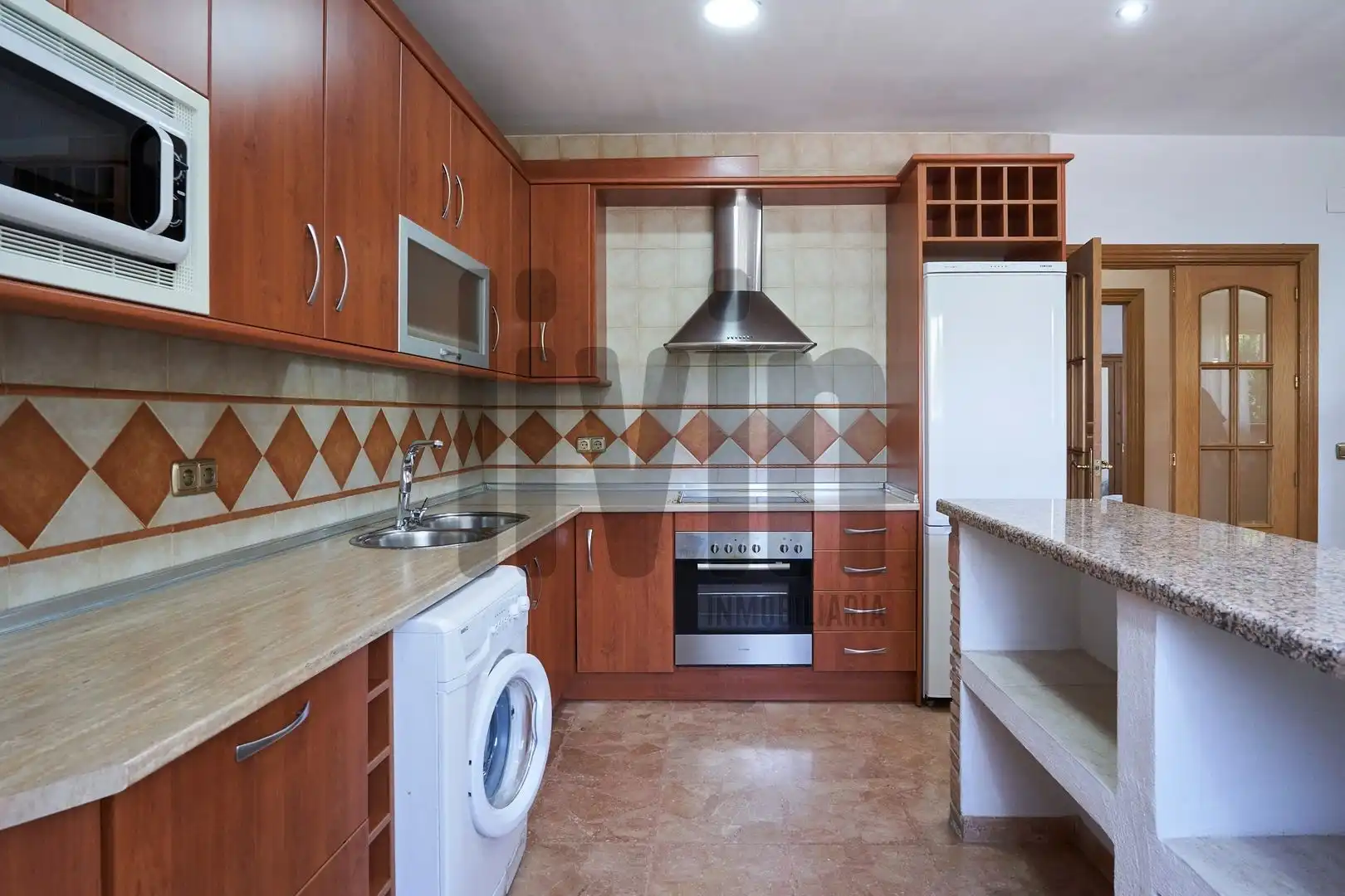 Küche von Wohnung zur Miete in La Guardia de Jaén mit Klimaanlage und Gemeinschaftspool