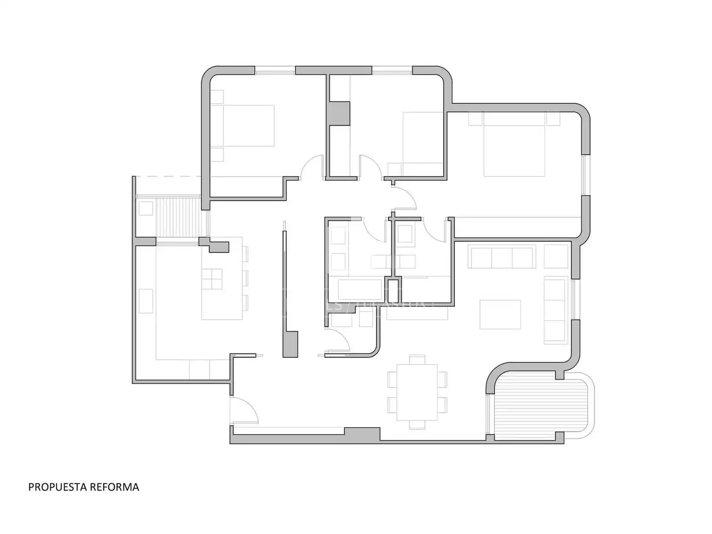 Flat with terrace for sale in Campanar, imagen 39