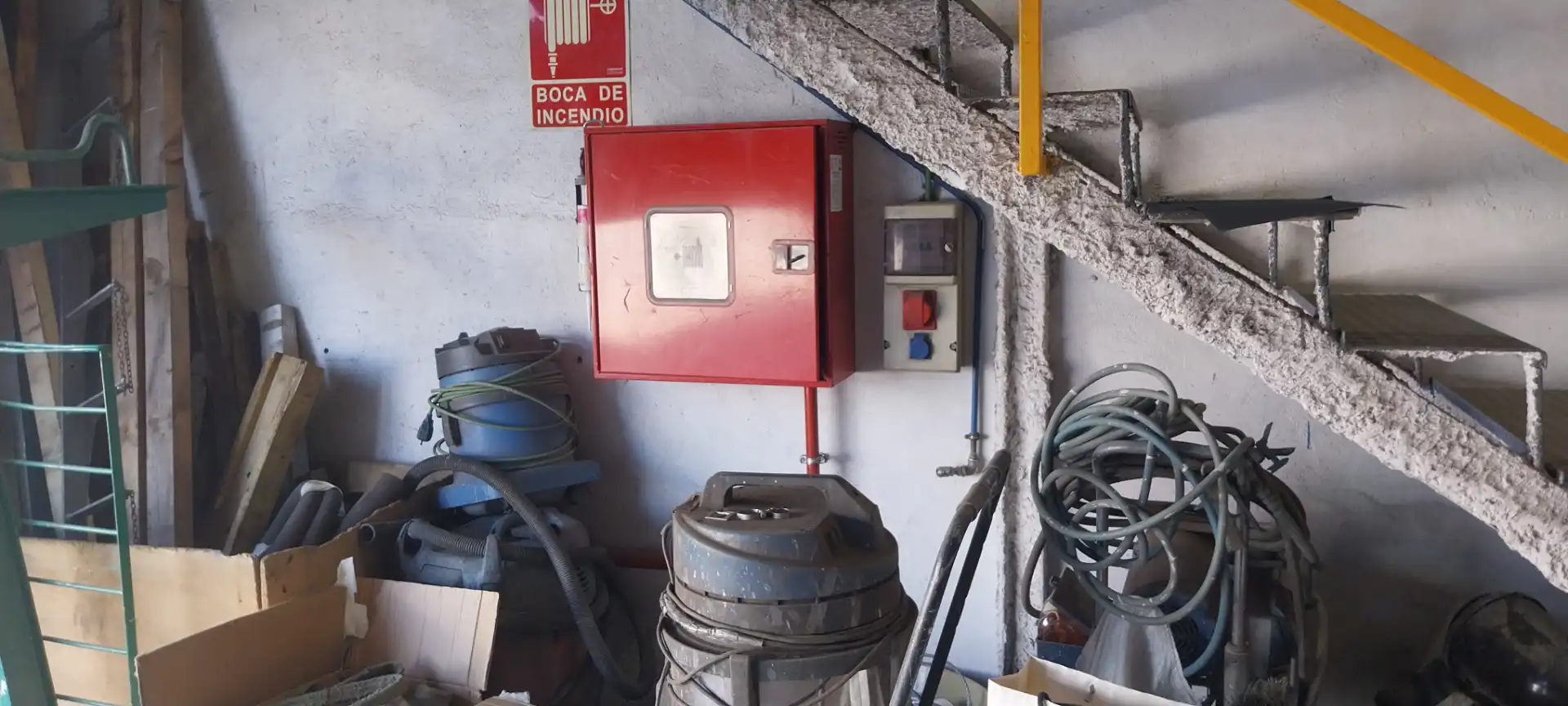 Aparcament de Nau industrial de lloguer en Camarma de Esteruelas amb Alarma