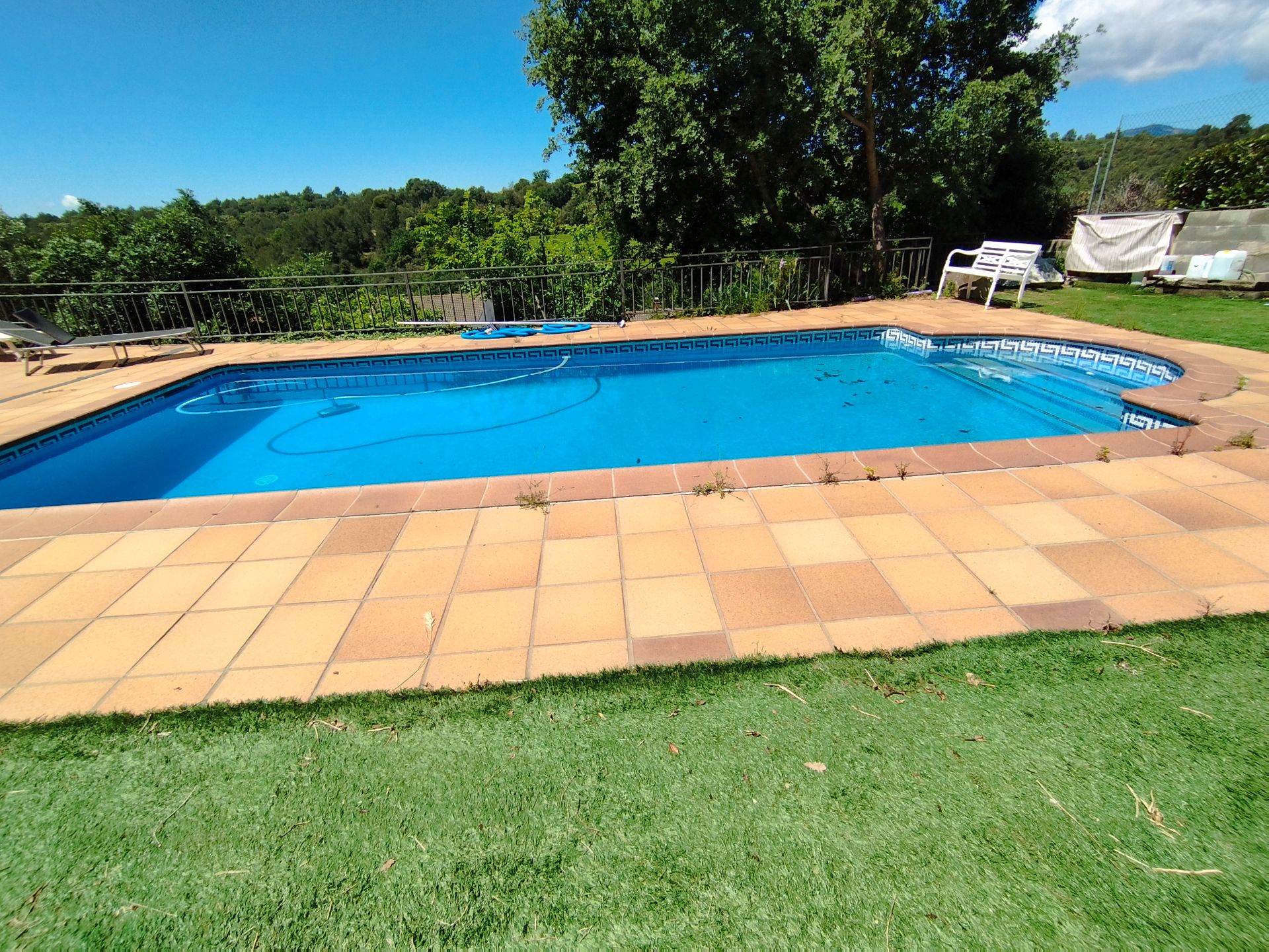 Swimming pool of House or chalet for sale in Sentmenat  with Heating, Private garden and Terrace