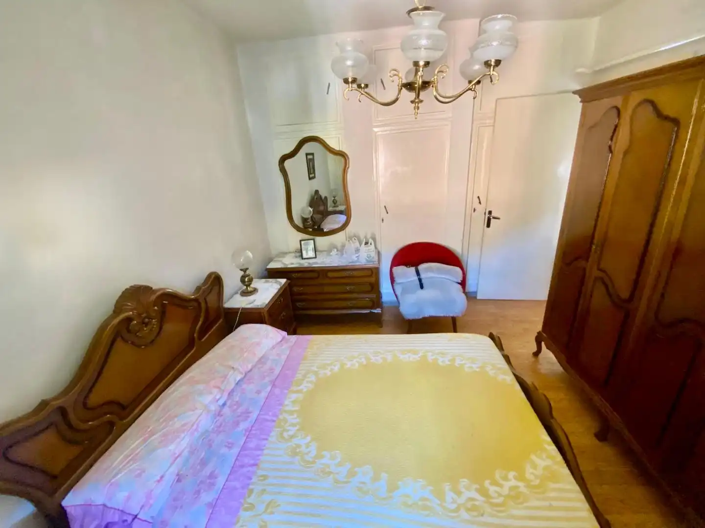 Bedroom of Flat for sale in La Pola de Gordón   with Storage room and Furnished