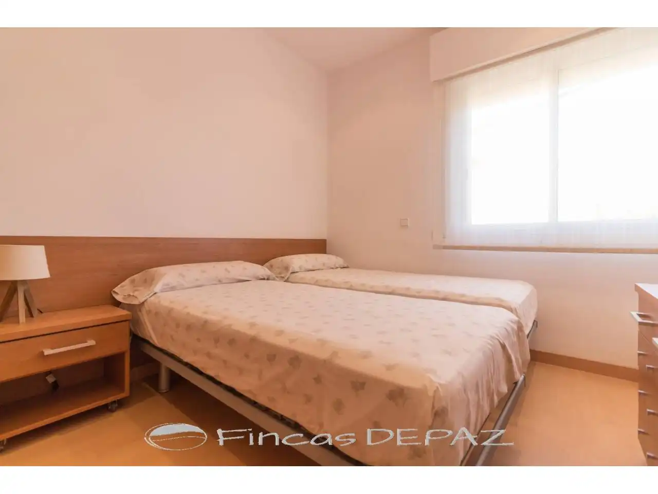 Bedroom of Flat for sale in Castelldefels  with Air Conditioner, Heating and Parquet flooring