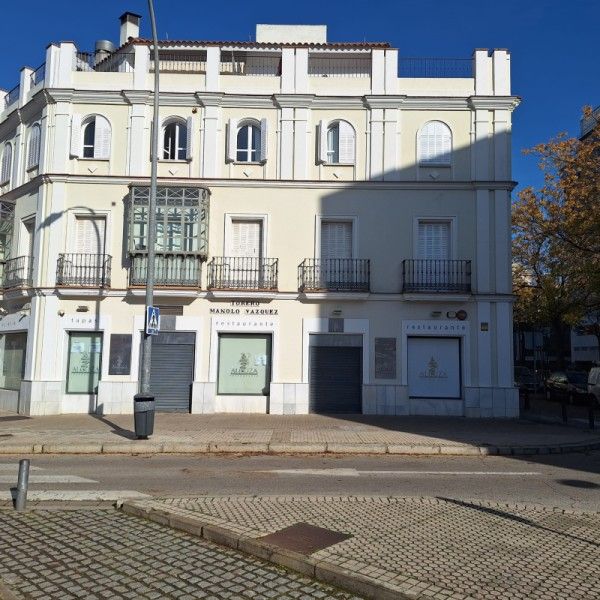 Vista exterior de Local en venda en  Sevilla Capital amb Aire condicionat