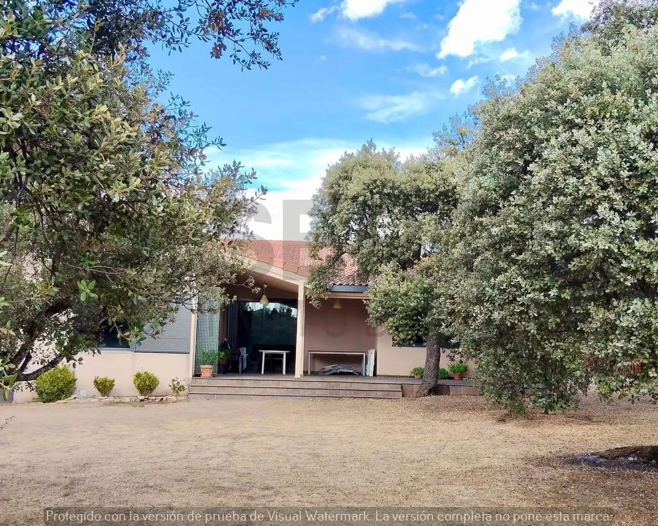 Jardí de Casa o xalet en venda en Navas de Riofrío amb Calefacció, Jardí privat i Traster