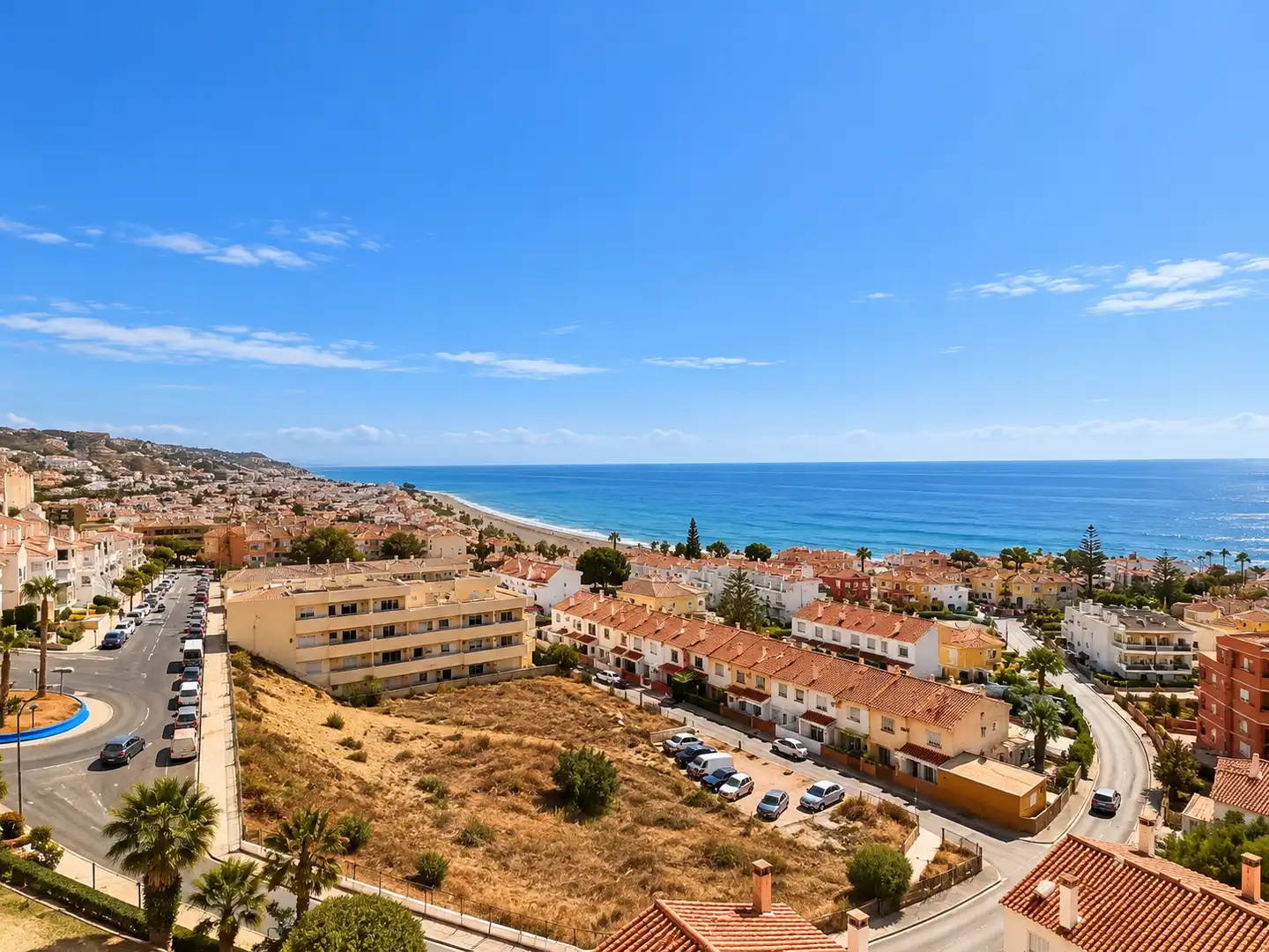 Vista exterior de Ático en venta en La Cala del Moral