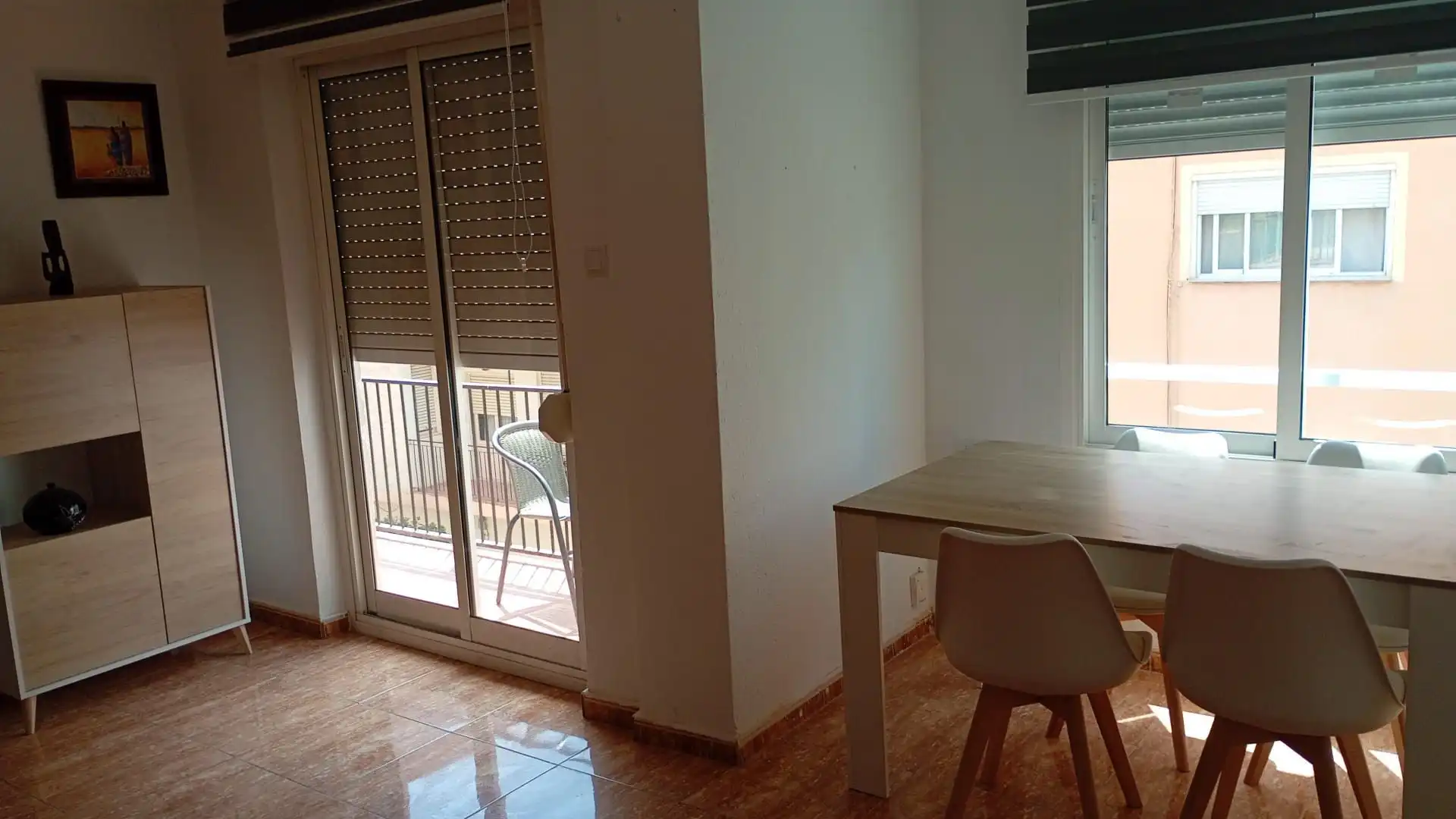 Comedor de Piso de alquiler en Elda con Terraza y Amueblado