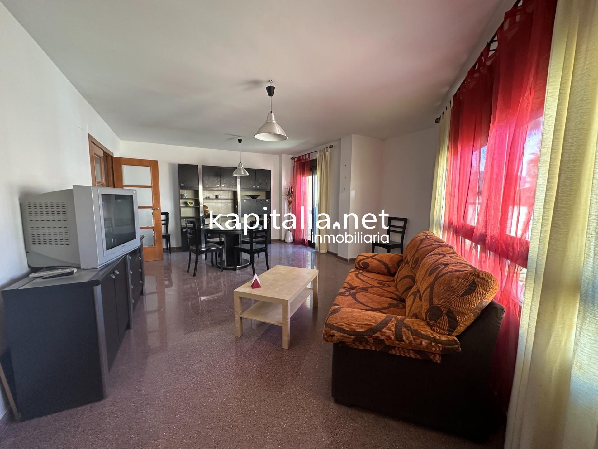 Wohnzimmer von Wohnung zum Verkauf in Aielo de Malferit mit Abstellraum, Möbliert und Balkon