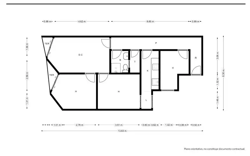 Wohnung mit Aufzug zum Verkauf in Ps Salzareda, imagen 25