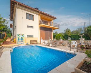 Swimming pool of House or chalet for sale in Sant Jaume dels Domenys  with Air Conditioner, Terrace and Swimming Pool