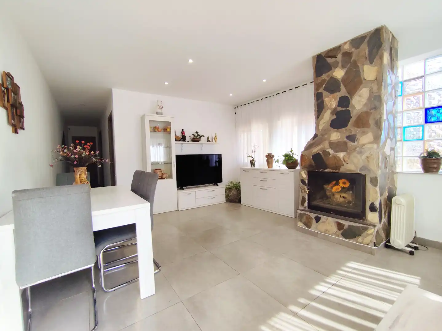 Sala de estar de Casa o chalet en venta en Piera con Jardín privado, Terraza y Trastero