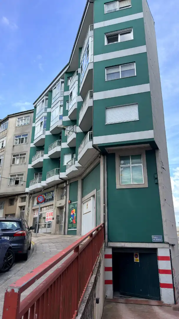 Vista exterior de Piso en venta en Lugo con Calefacción, Trastero y Amueblado