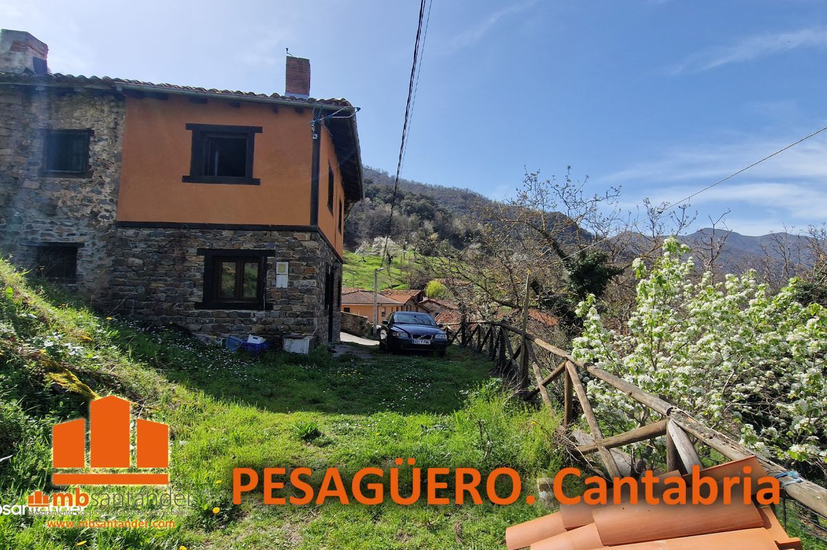 Vista exterior de Casa o xalet en venda en Pesaguero amb Calefacció i Traster
