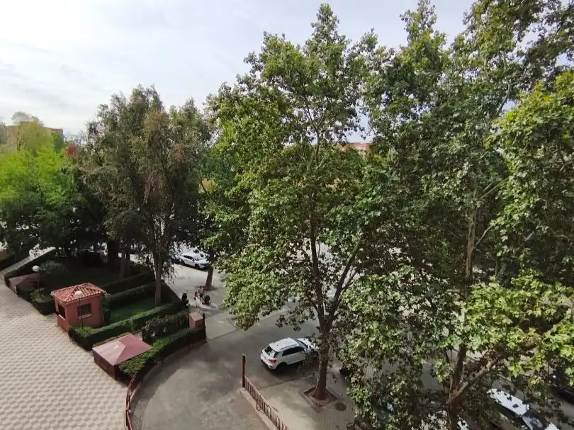 Vista exterior de Piso en venta en  Madrid Capital con Aire acondicionado y Balcón