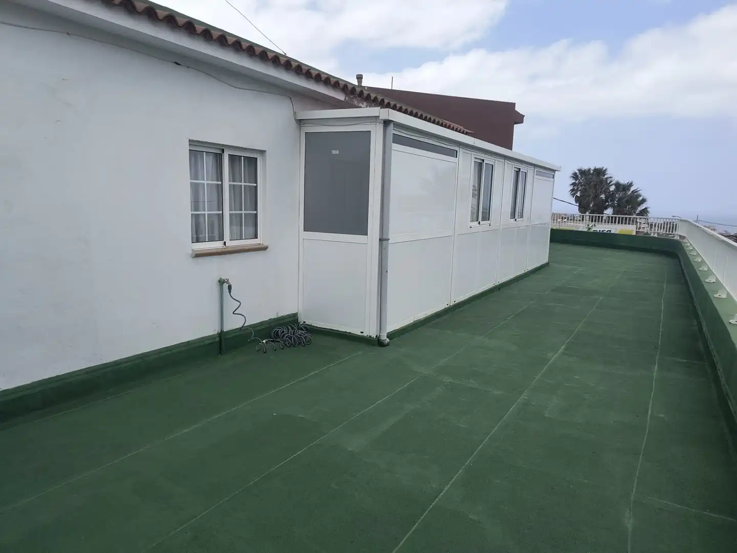 Vista exterior de Casa o xalet en venda en Buenavista del Norte amb Jardí privat, Terrassa i Forn