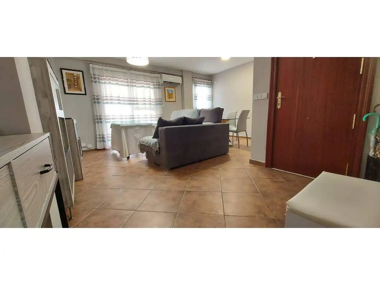 Sala d'estar de Pis en venda en Huelva amb Aire condicionat, Terrassa i Balcó