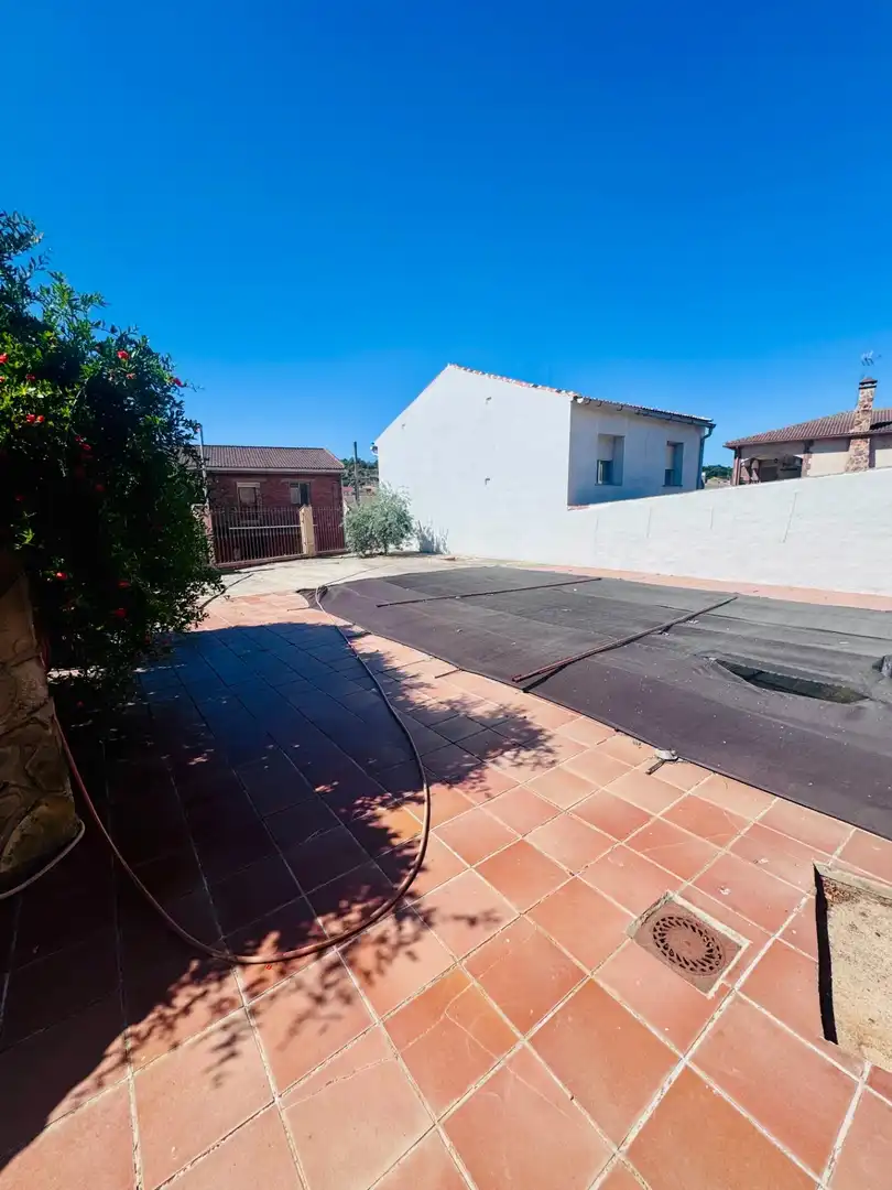 Casa rústica amb terrassa en venda a Horcajo de los Montes, imagen 33