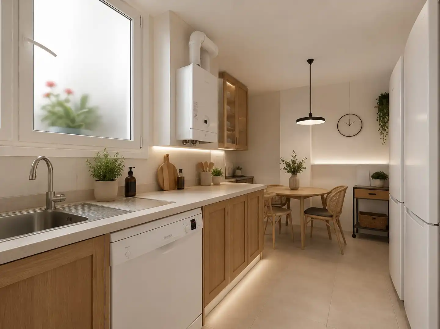 Cuina de Apartament en venda en Málaga amb Aire condicionat, Terrassa i Balcó