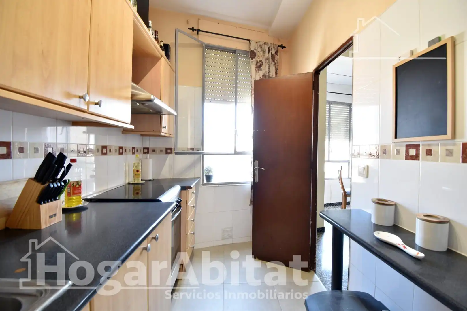Kitchen of Flat for sale in Beniarjó  with Air Conditioner, Heating and Balcony
