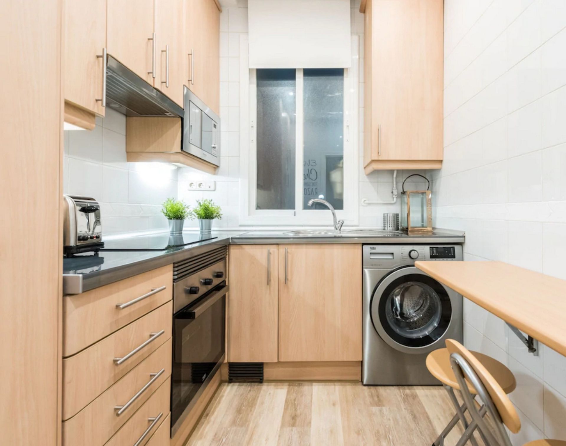Cocina de Piso de alquiler en Marbella con Aire acondicionado, Amueblado y TV