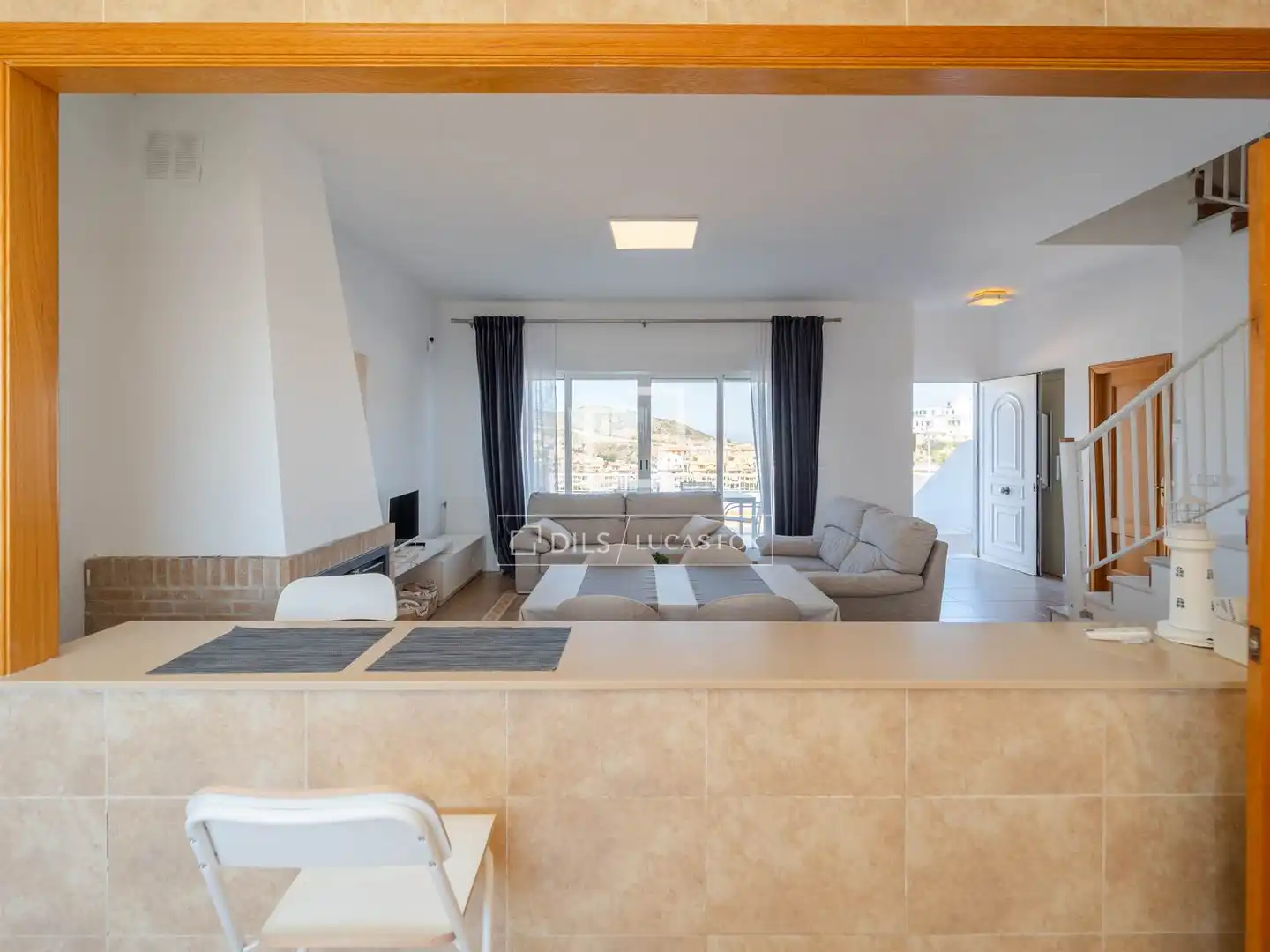 Living room of Houses for sale in Cullera  with Air Conditioner, Heating and Terrace