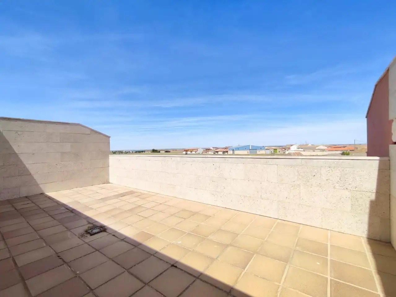 Terraza de Casa adosada en venta en Casas de Juan Núñez con Calefacción, Jardín privado y Terraza