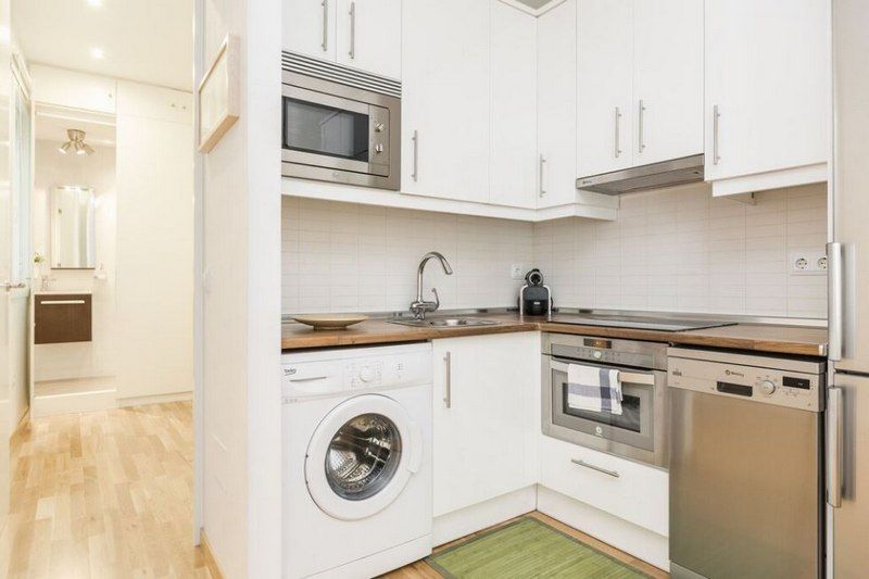 Kitchen of Flat to rent in Bilbao   with Air Conditioner, Furnished and TV