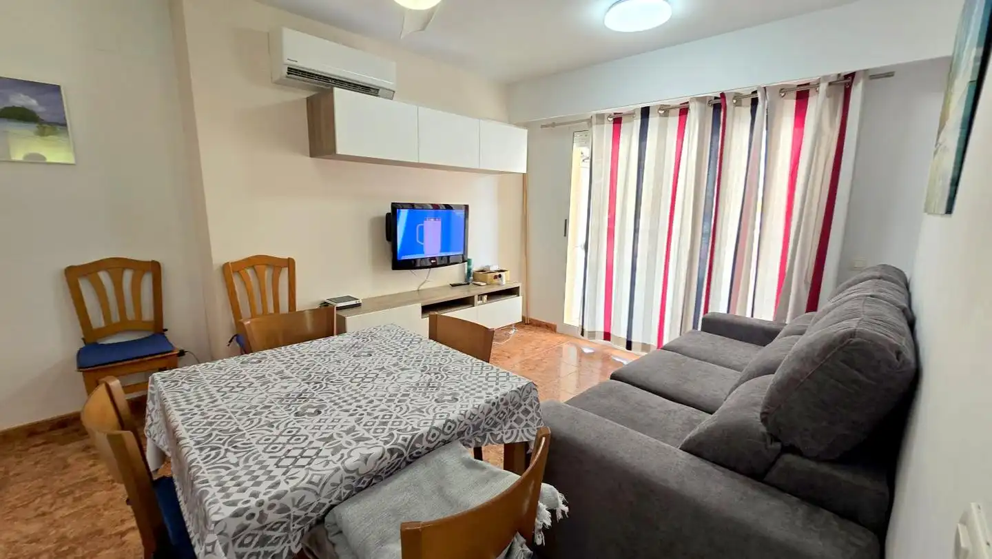 Living room of Apartments for rent in Gandia  with Air Conditioner, Terrace and Storage room