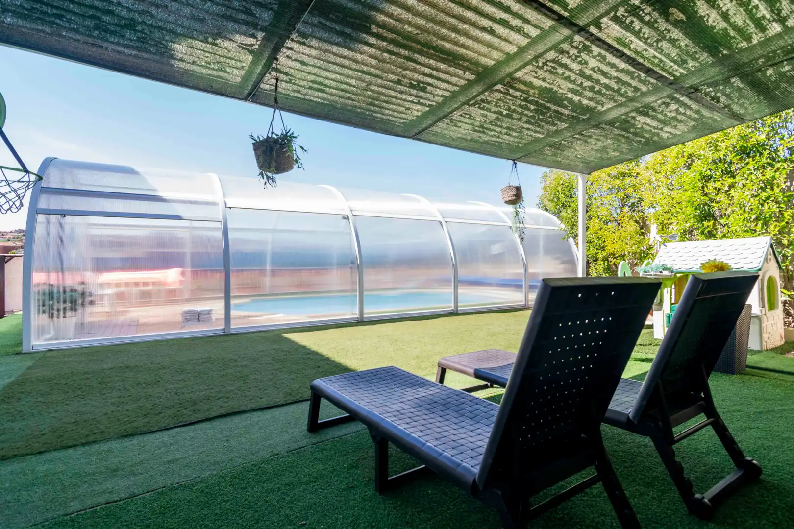 Terraza de Casa o chalet en venta en Méntrida con Aire acondicionado, Calefacción y Jardín privado