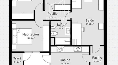 Foto 2 de Piso en venta en De Los Oficios, Pizarrales, Salamanca Capital
