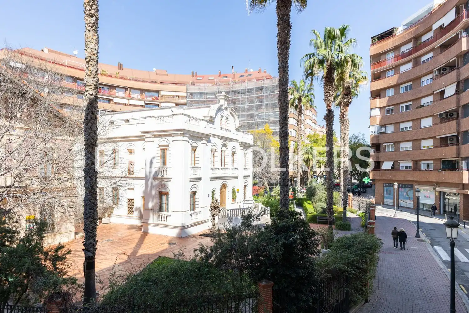 Vista exterior de Piso de alquiler en Valencia con Aire acondicionado, Calefacción y Parquet