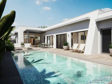 Maison avec piscine à vendre à San Javier ciudad