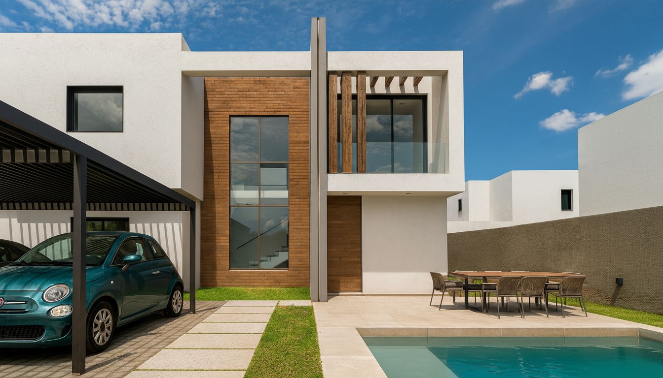 Vista exterior de Casa adosada en venta en Cubas de la Sagra con Aire acondicionado, Calefacción y Jardín privado