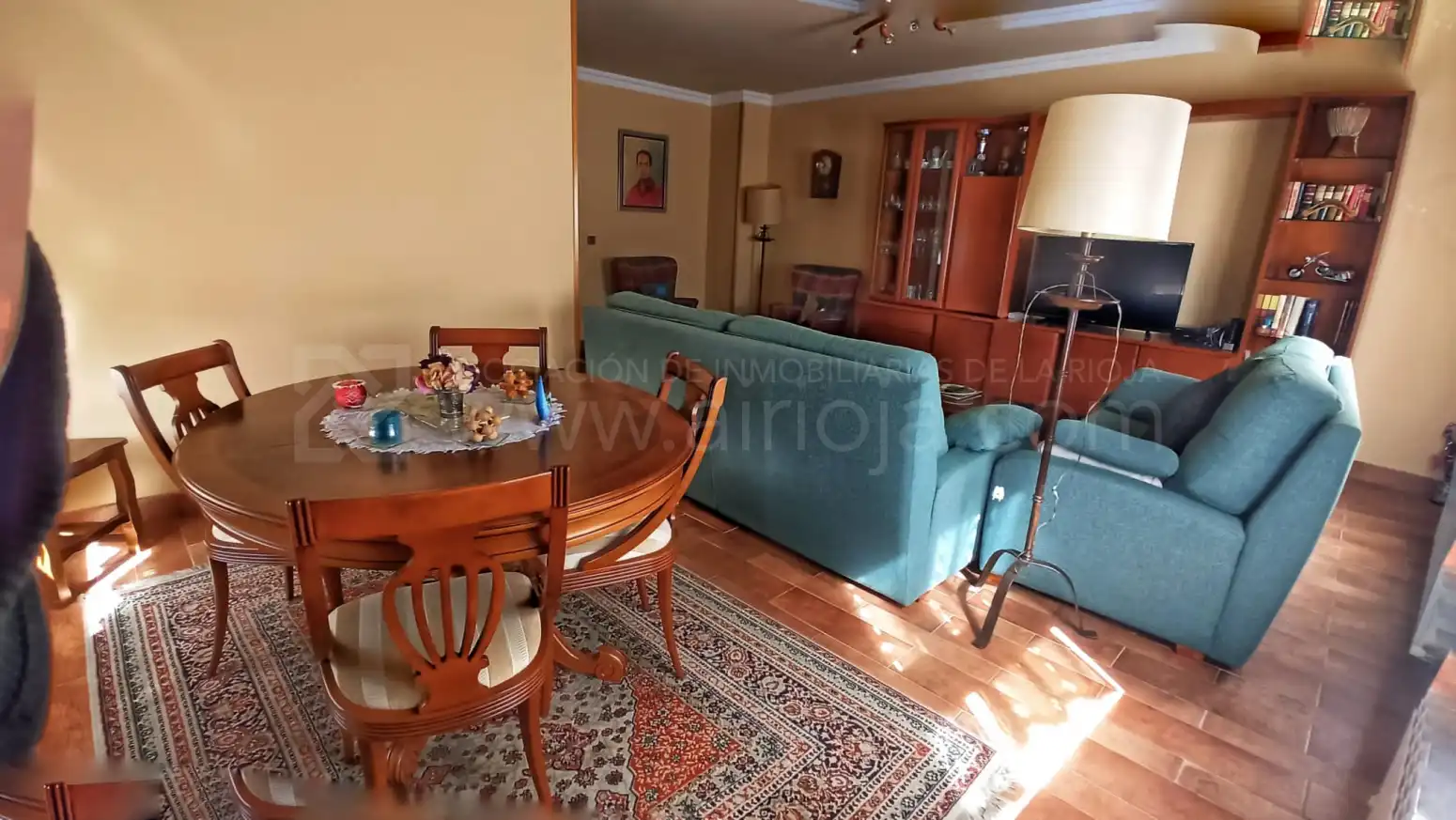 Sala de estar de Casa o chalet en venta en Samaniego con Calefacción, Trastero y Amueblado