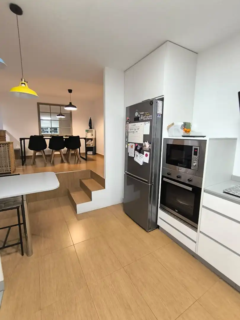 Cocina de Piso de alquiler en  Murcia Capital con Aire acondicionado, Amueblado y Se aceptan mascotas