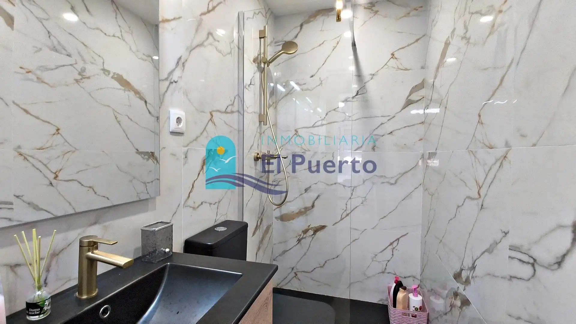 Bany de Apartament en venda en Puerto de Mazarrón