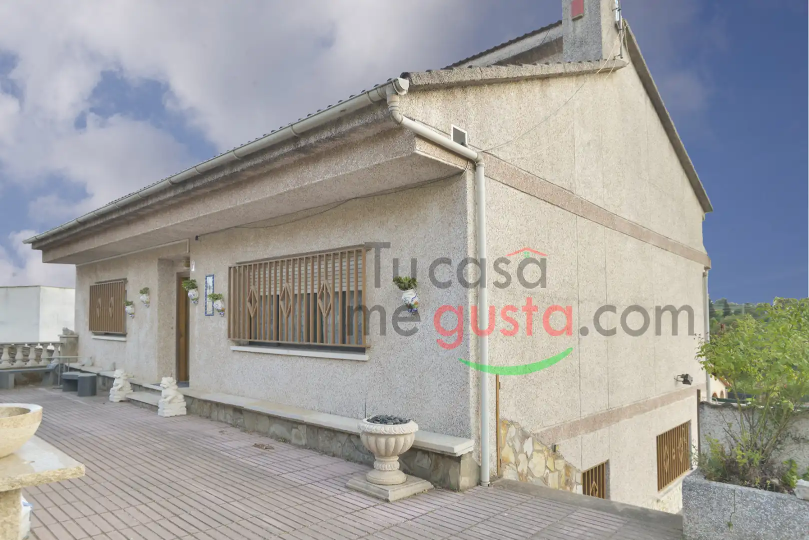 Vista exterior de Casa o xalet en venda en Abrera amb Aire condicionat, Calefacció i Jardí privat