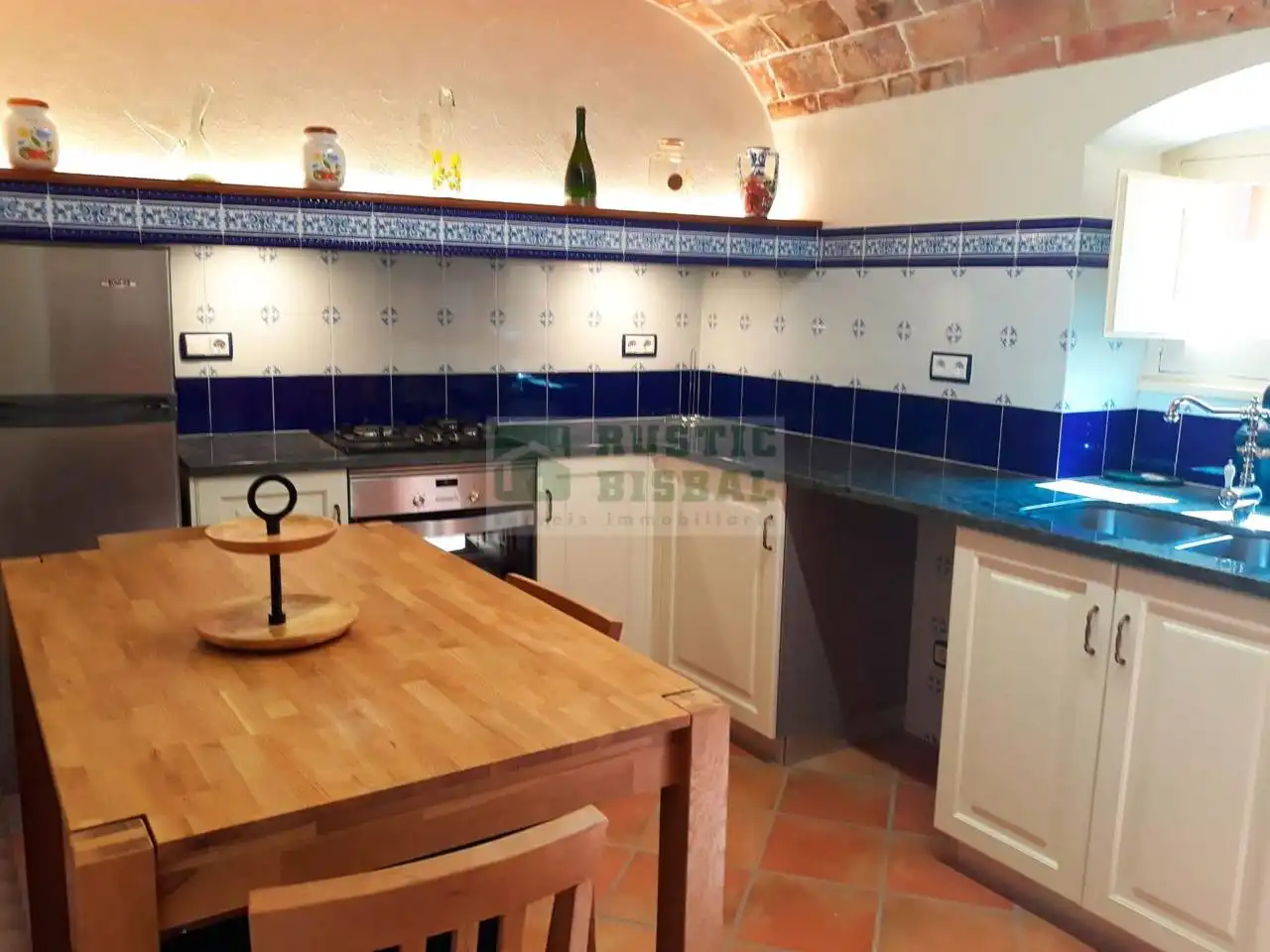 Kitchen of Country homes for rent in Rupià  with Heating, Private garden and Terrace