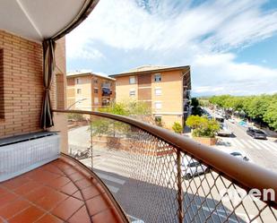 Exterior view of Flat for sale in Terrassa  with Air Conditioner, Heating and Parquet flooring