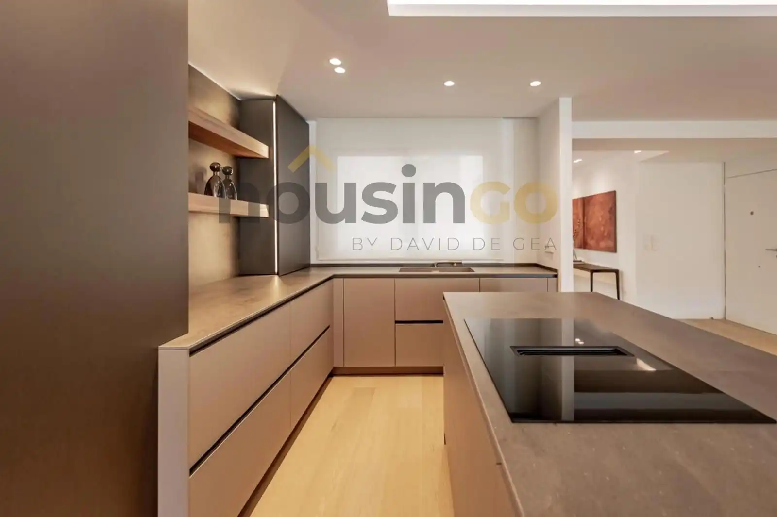 Kitchen of Flat for sale in Madrid  with Air Conditioner, Heating and Terrace
