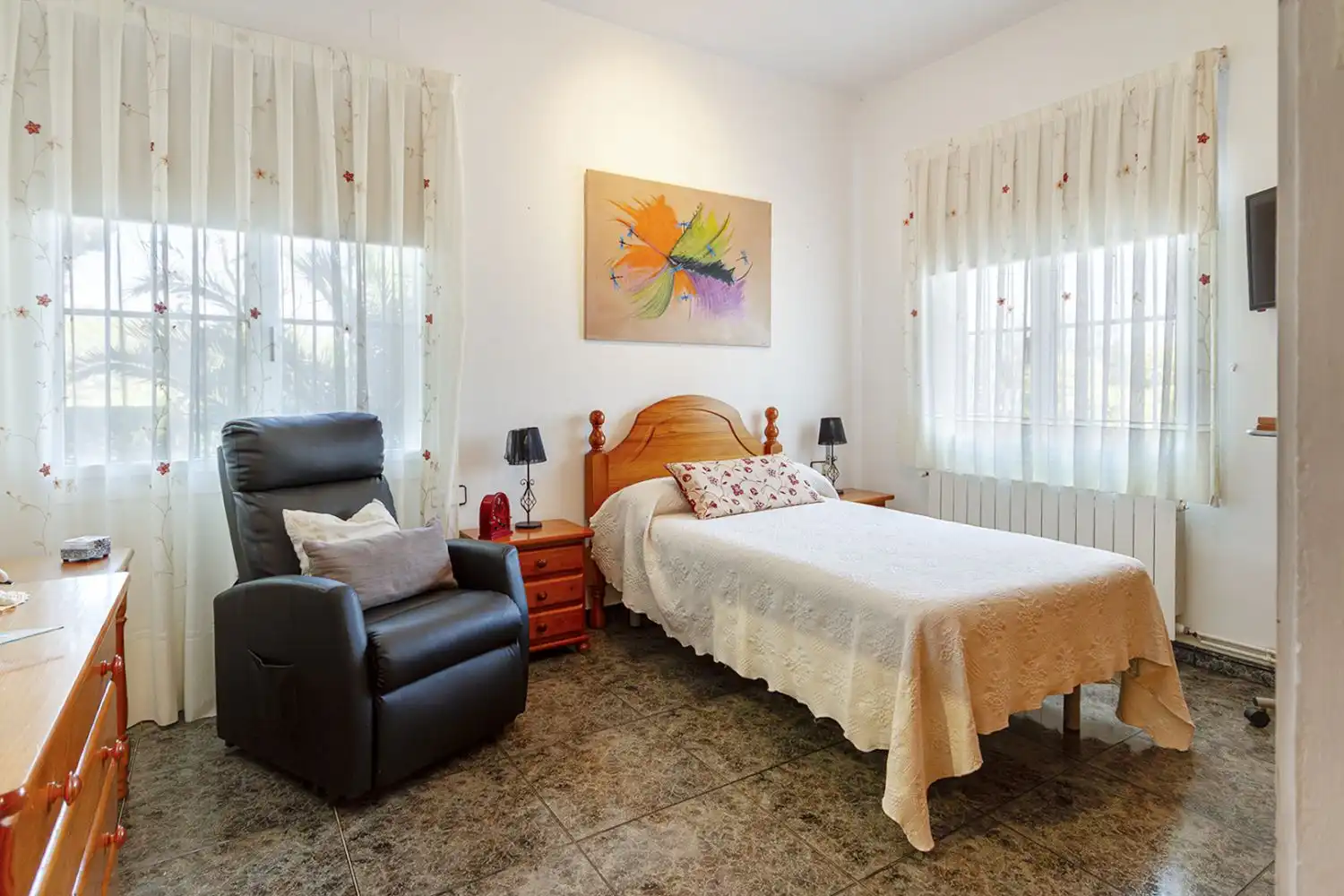 Bedroom of Houses for sale in Sant Martí Sarroca  with Air Conditioner, Heating and Terrace