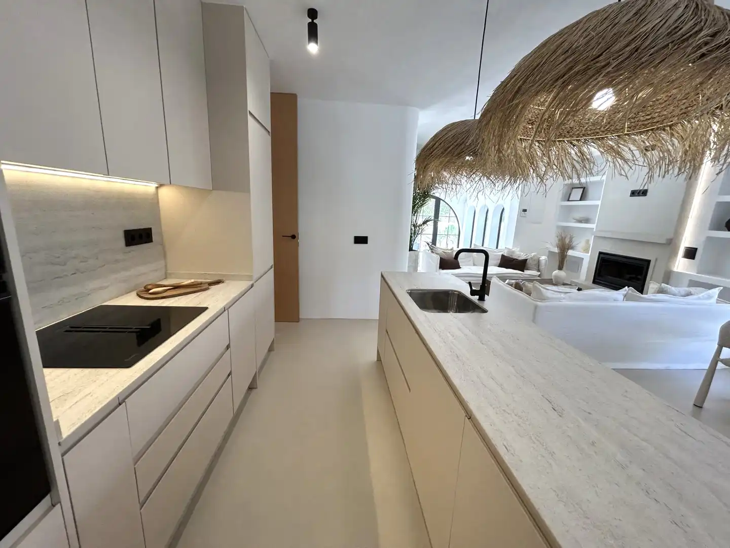 Küche von Haus oder Chalet zum Verkauf in Torremolinos mit Klimaanlage, Heizung und Privatgarten