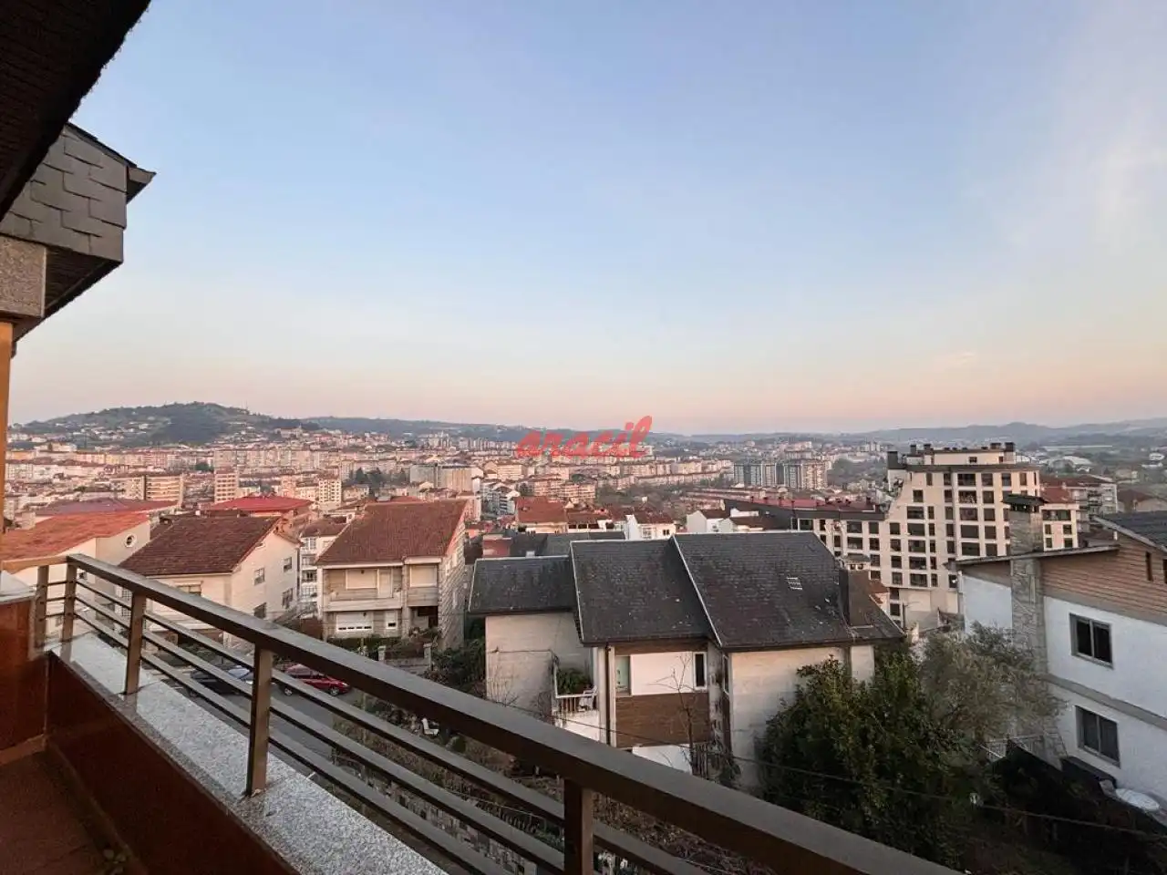 Exterior view of Houses for sale in Ourense Capital   with Heating, Private garden and Parquet flooring