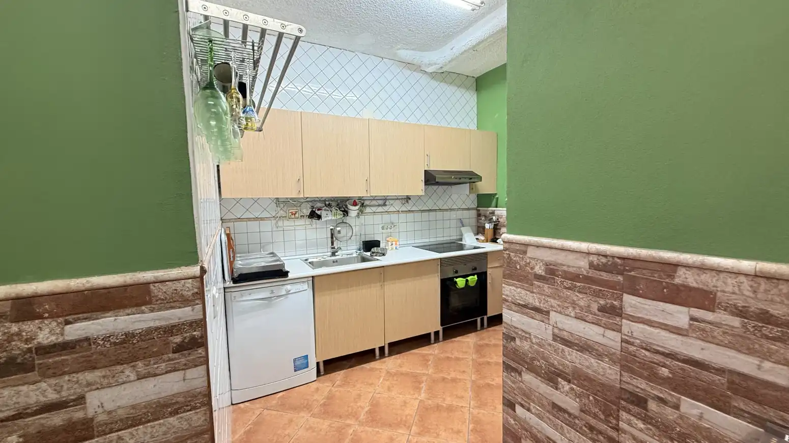 Cocina de Casa adosada en venta en Alfoz de Lloredo con Calefacción, Jardín privado y Terraza