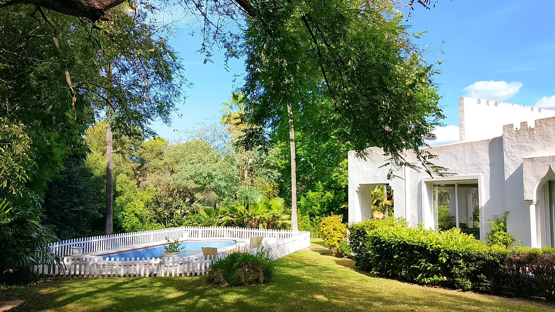 Garden of House or chalet for sale in Estepona  with Air Conditioner, Private garden and Terrace