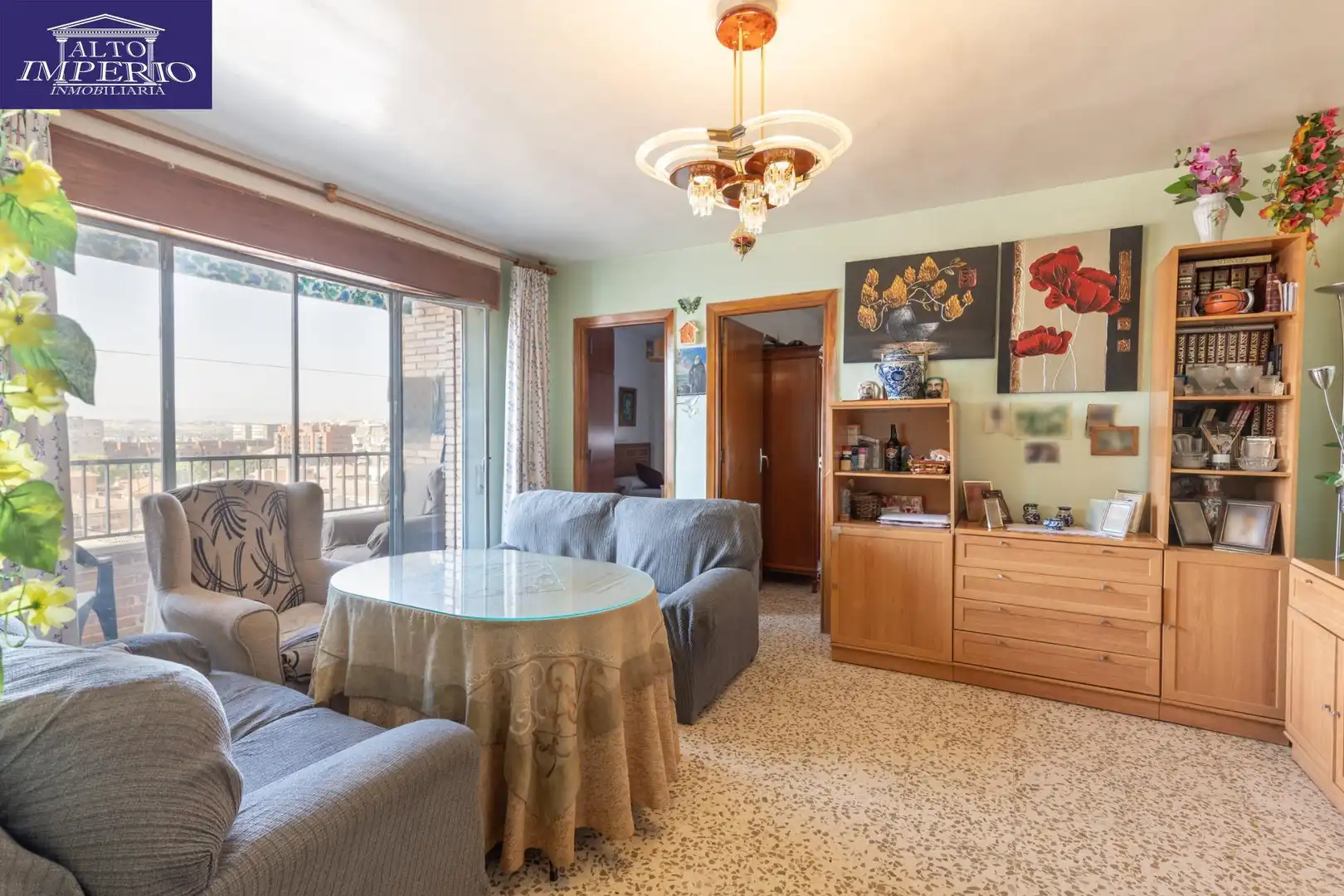 Sala de estar de Piso en venta en Granada
