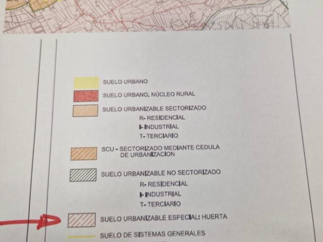 Terreno en Venta en Camino Viejo, 28 en La Hoya